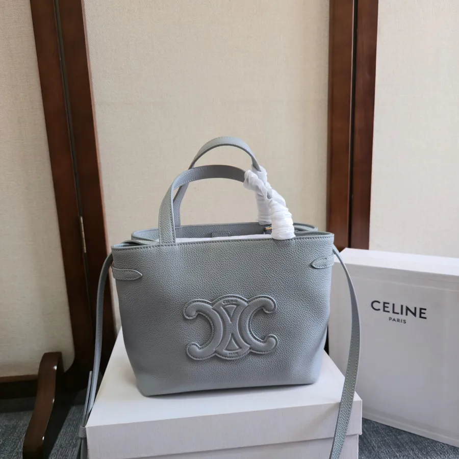 CABAS ANAIS Grained Calfskin Tote Bag Small Size