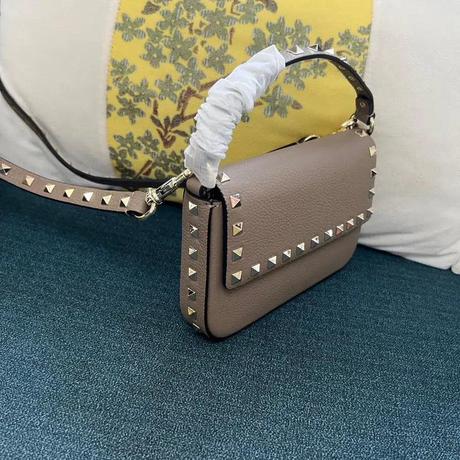 GARAVANI Grained Calfskin Bag with Stud Detail
