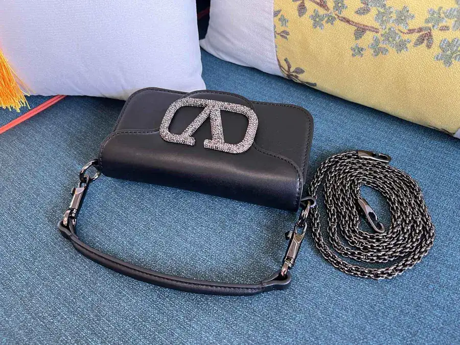 Mini Locò Crystal Embellished Handbag
