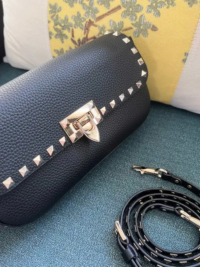 GARAVANI Rockstud Grained Calfskin Tote
