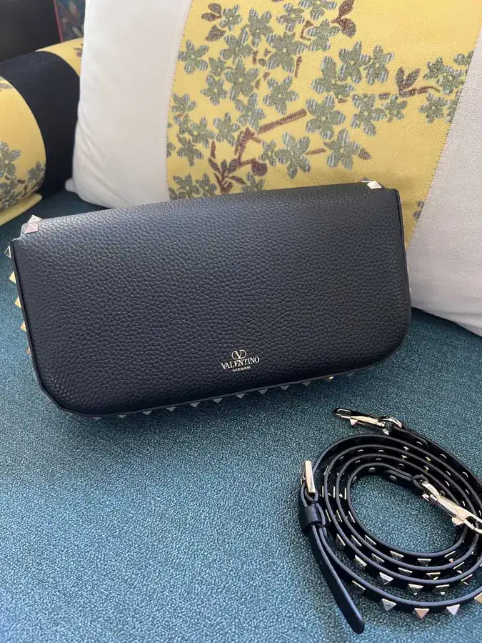 GARAVANI Rockstud Grained Calfskin Tote