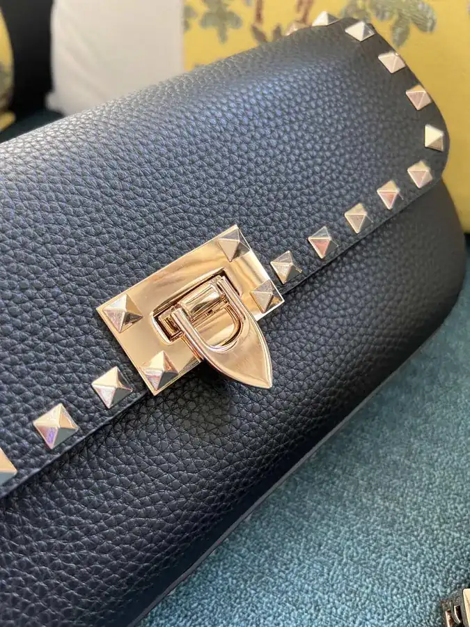 GARAVANI Rockstud Grained Calfskin Tote
