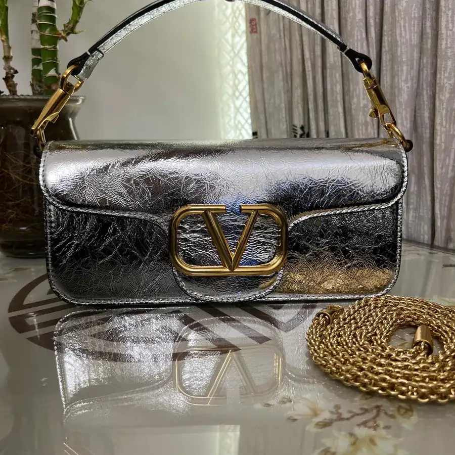 Locò Calfskin Handbag, Large Size
