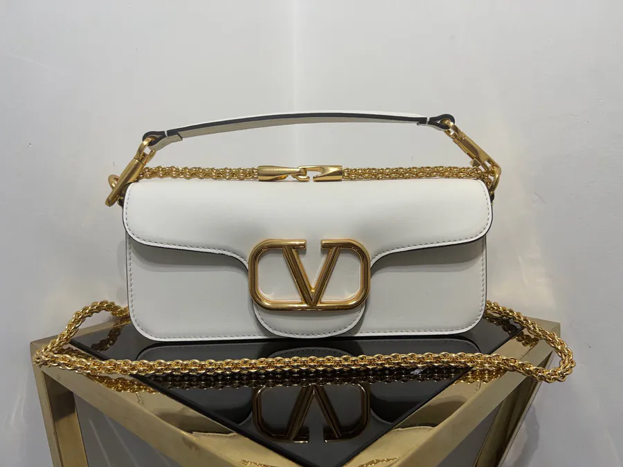 Locò Calfskin Handbag, Large Size