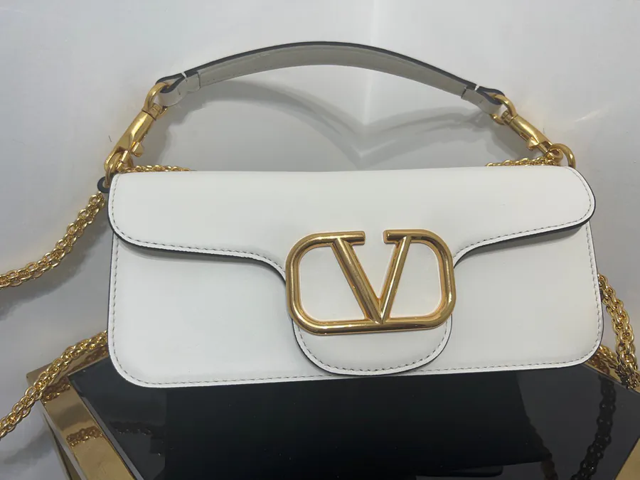 Locò Calfskin Handbag, Large Size