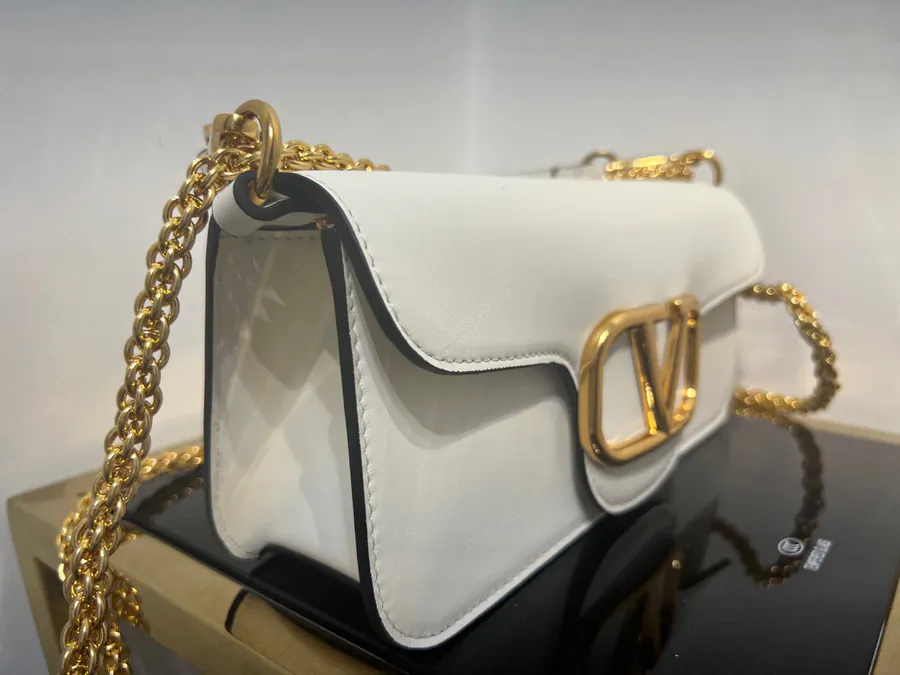 Locò Calfskin Handbag, Large Size