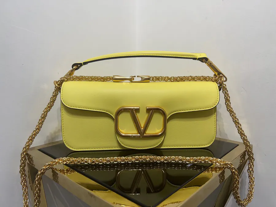 Locò Calfskin Handbag, Large Size