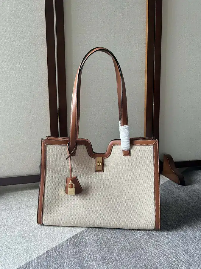 2023 New Cabas Tote Large Capacity and Simple Design