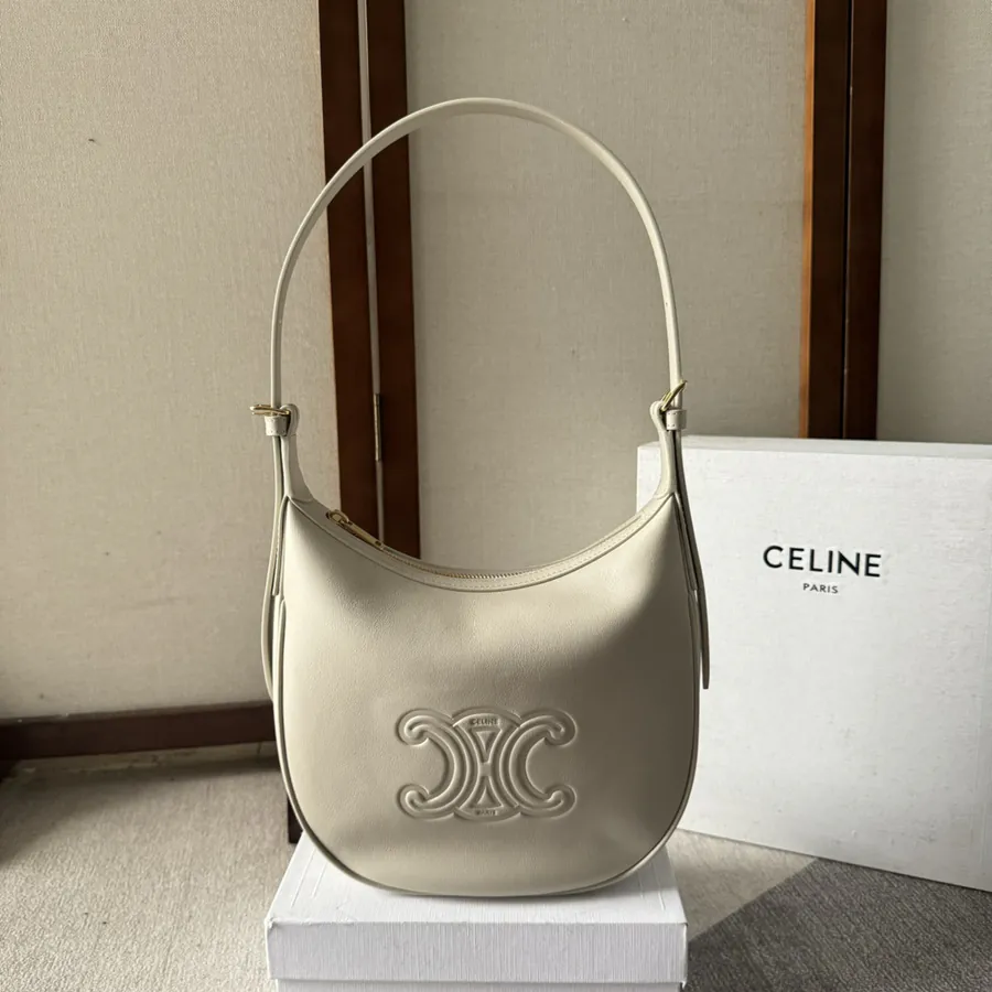 Mini Heloïse Triomphe Soft Leather Handbag