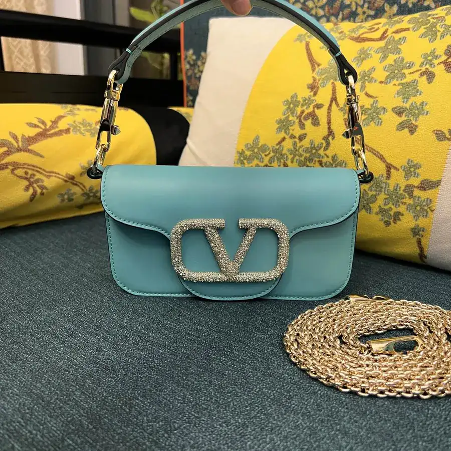 Mini Locò Handbag with Swarovski® Imitation Crystal Decor