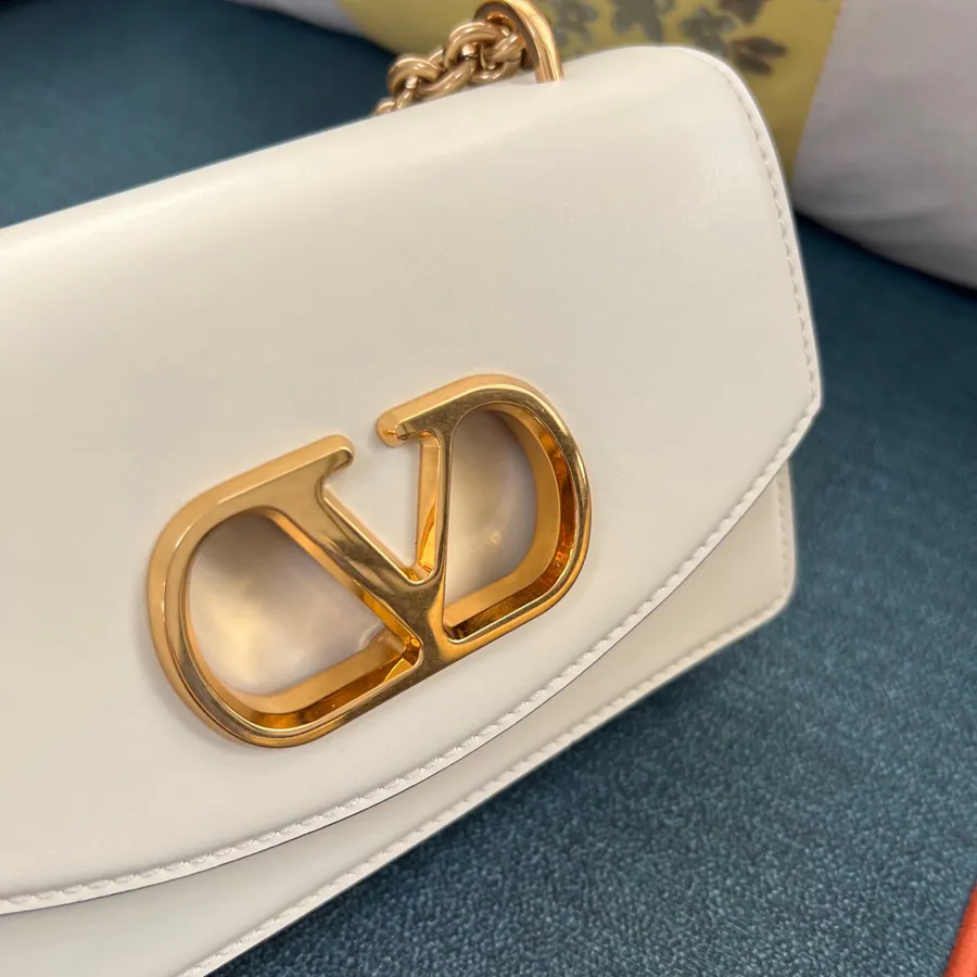 GARAVANI VAIN Mini Handbag with Metal VLOGO Signature Details