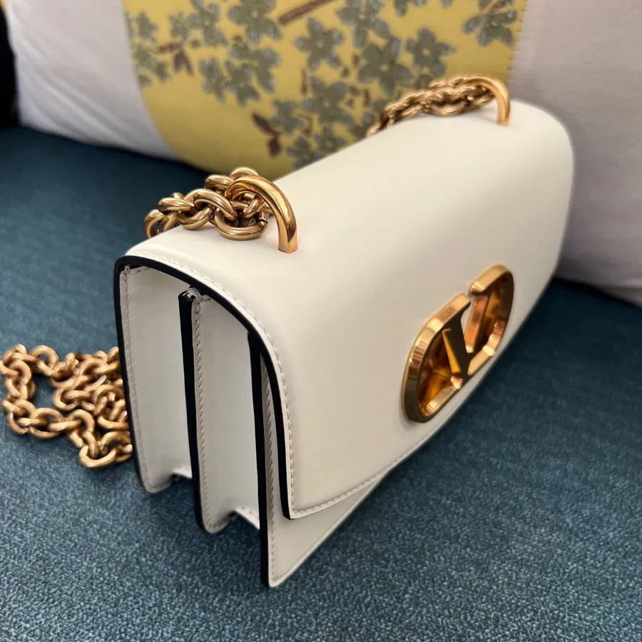 GARAVANI VAIN Mini Handbag with Metal VLOGO Signature Details