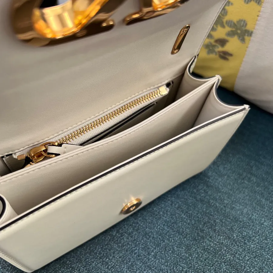 GARAVANI VAIN Mini Handbag with Metal VLOGO Signature Details