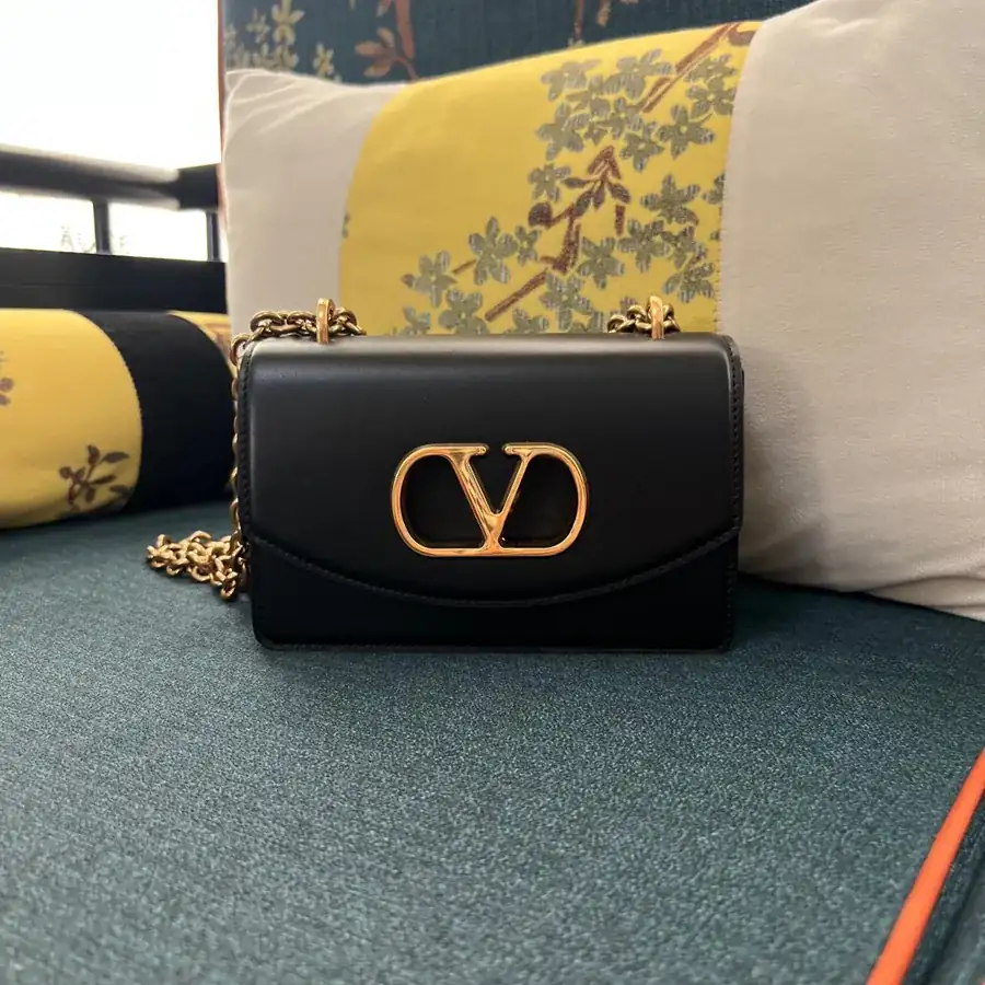 GARAVANI VAIN Mini Handbag with Metal VLOGO Signature Details