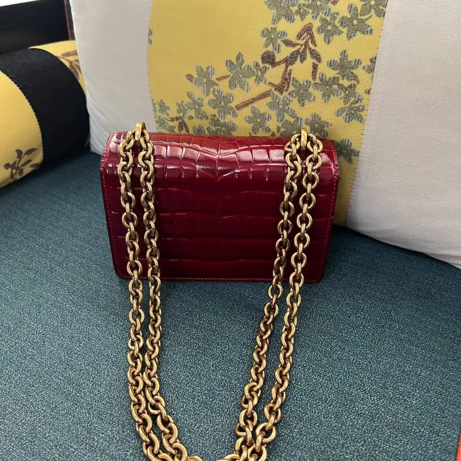GARAVANI VAIN Mini Bucket Bag with Metal VLOGO Signature Details