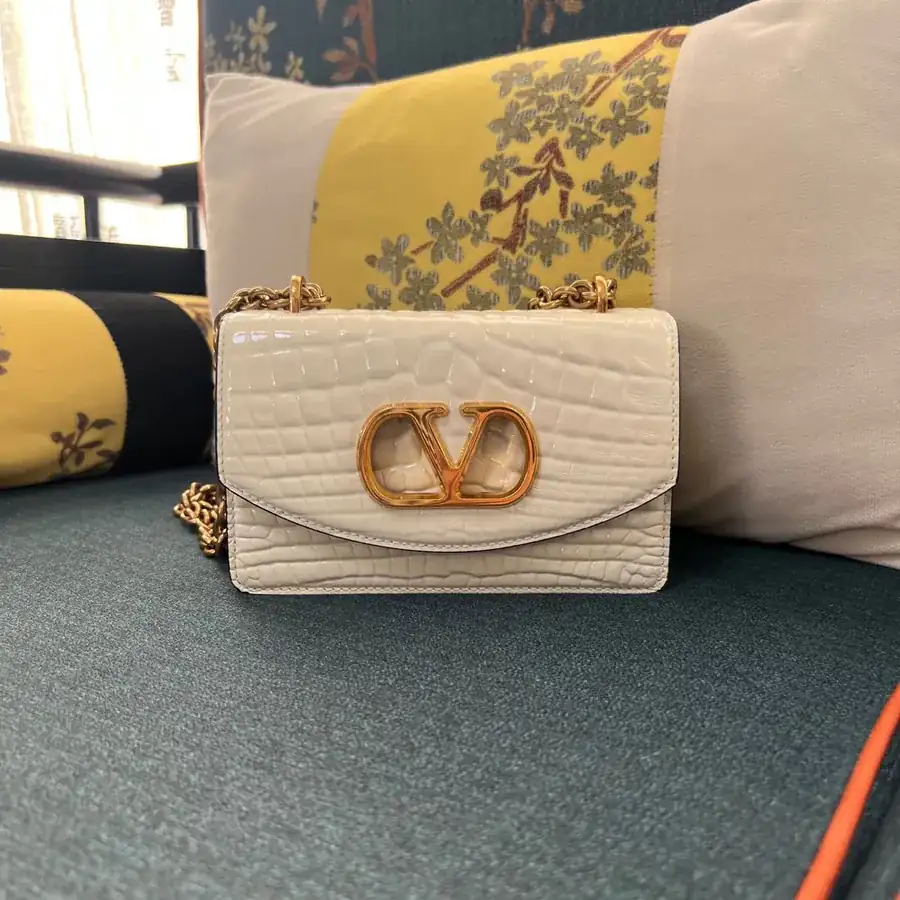 GARAVANI VAIN Mini Handbag with Metal VLOGO Signature Details