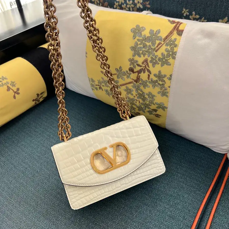 GARAVANI VAIN Mini Handbag with Metal VLOGO Signature Details