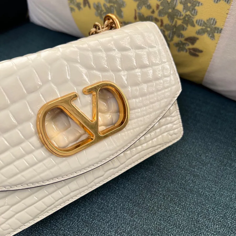 GARAVANI VAIN Mini Handbag with Metal VLOGO Signature Details