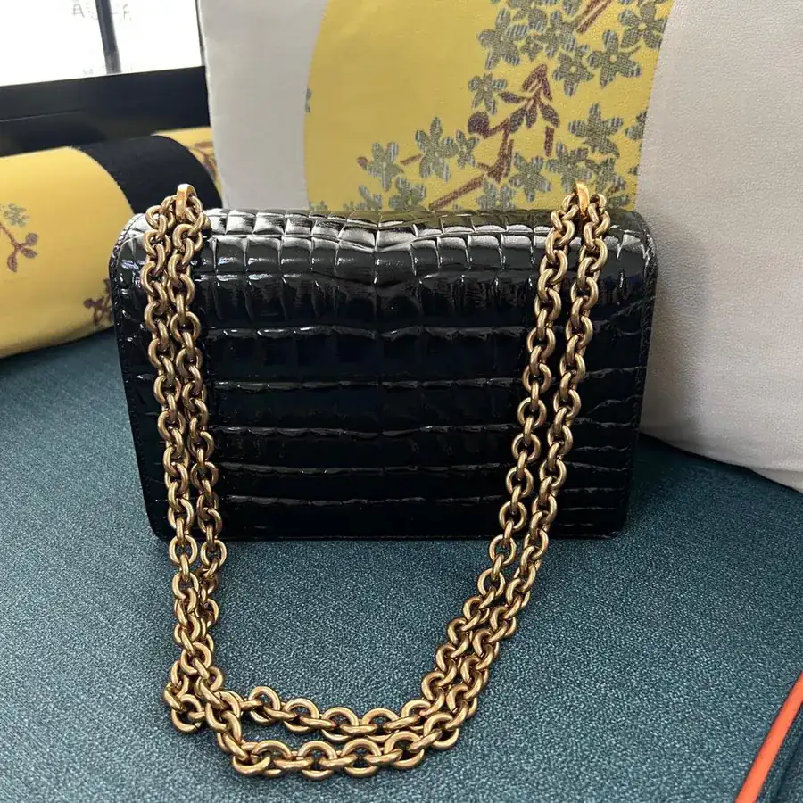 GARAVANI VAIN Large Bucket Bag with Metal VLOGO Signature Details
