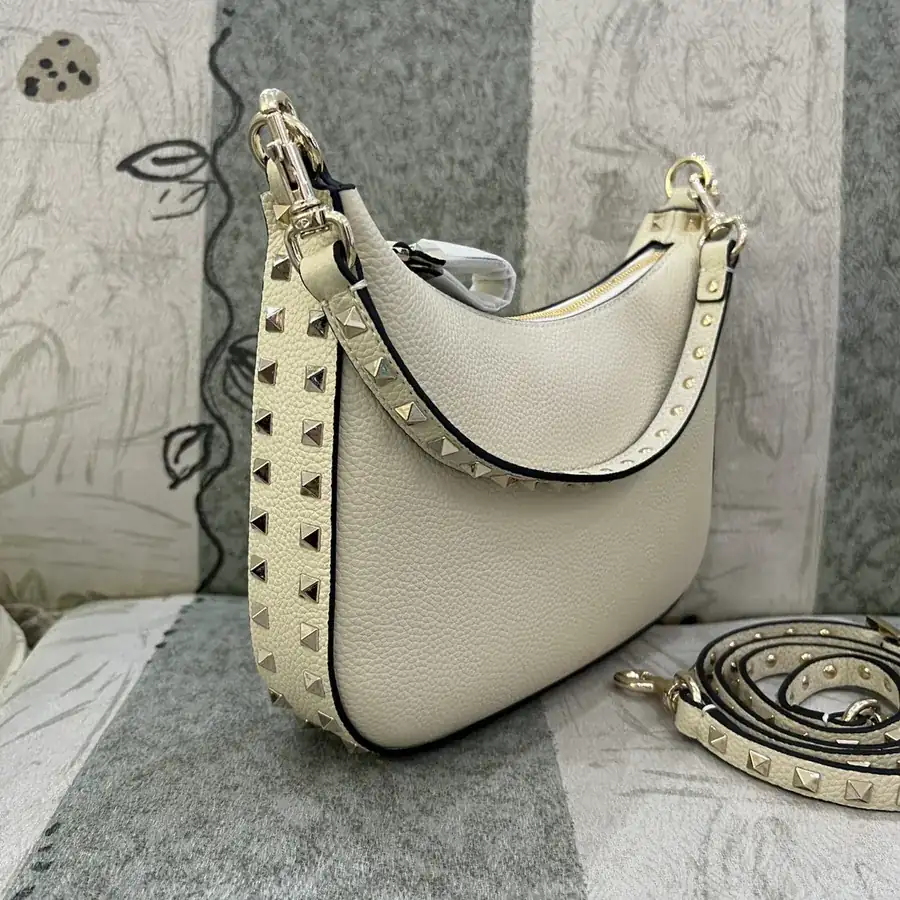 GARAVANI ROCKSTUD Mini Hobo Bag
