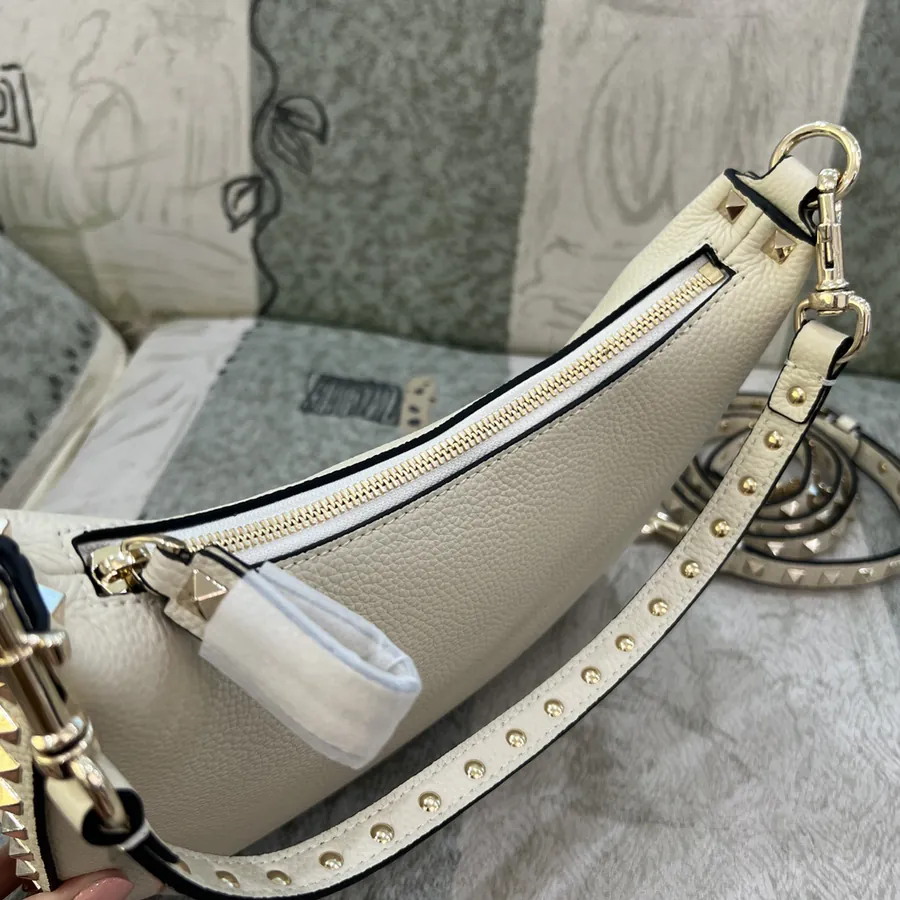 GARAVANI ROCKSTUD Mini Hobo Bag