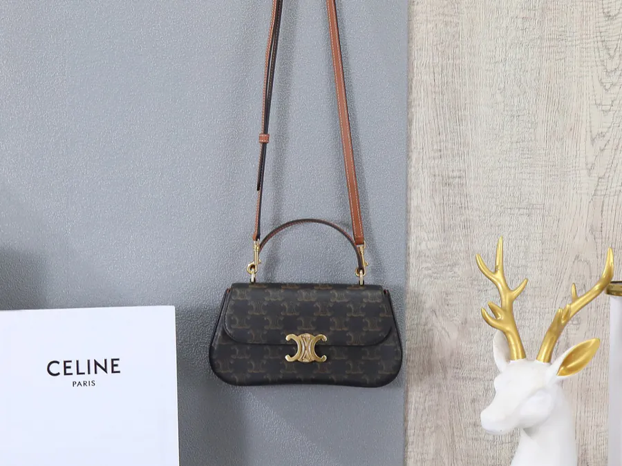 EEN LOLA Leather Handbag with Premium Steel Hardware