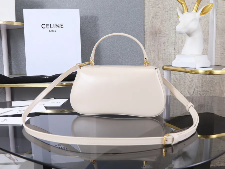 EEN LOLA Leather Handbag with Premium Steel Hardware