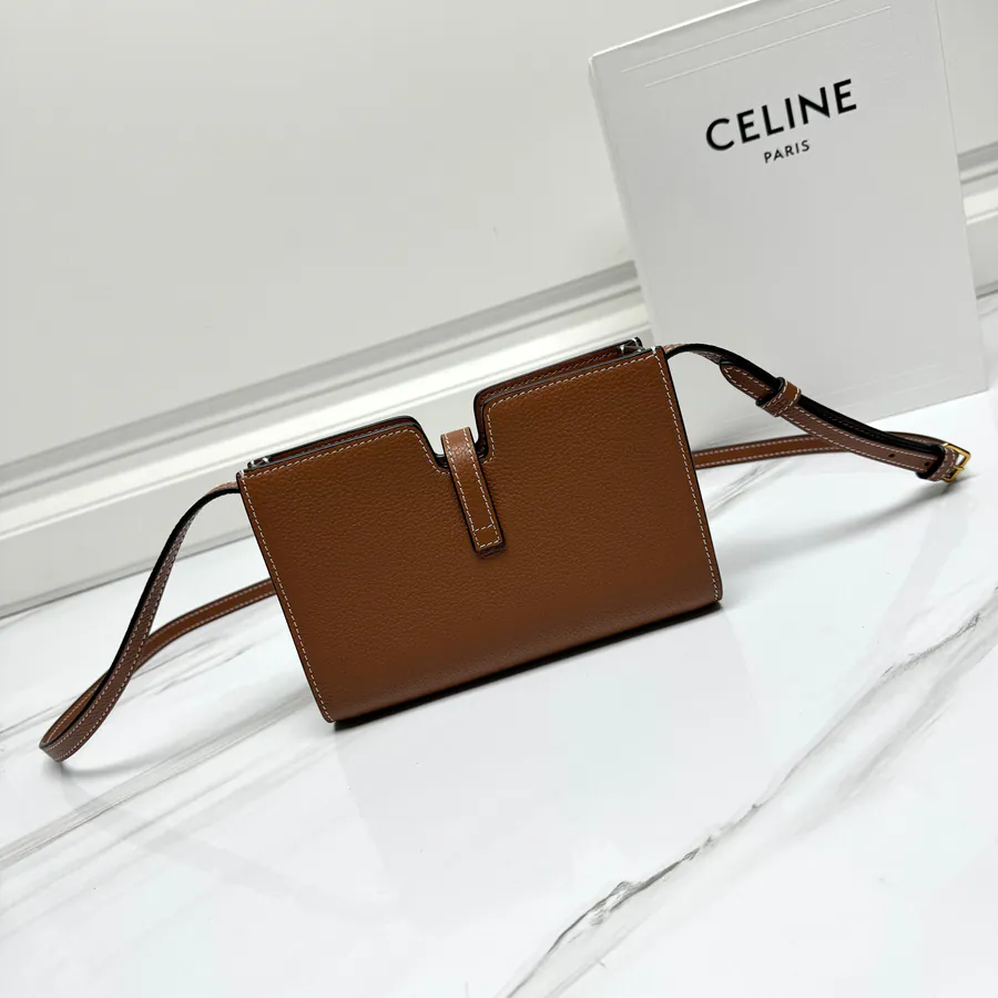 16 Series Mini Crossbody Bag Grained Calfskin